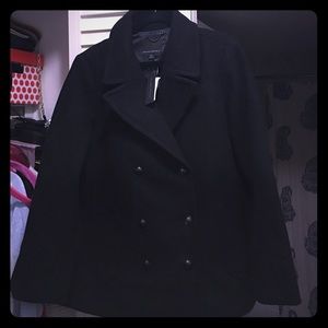 Banana Republic Swing Peacoat